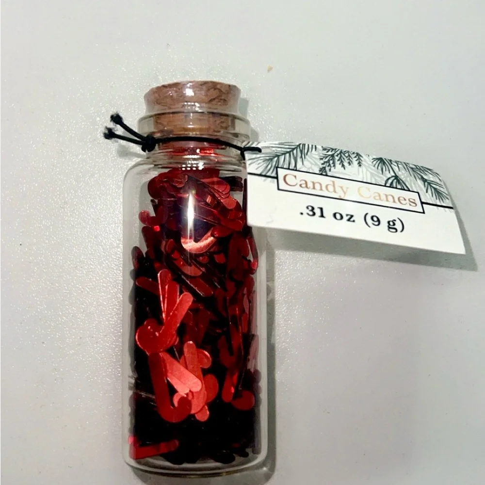 Target Christmas mini potion bottle Candy Canes NWT